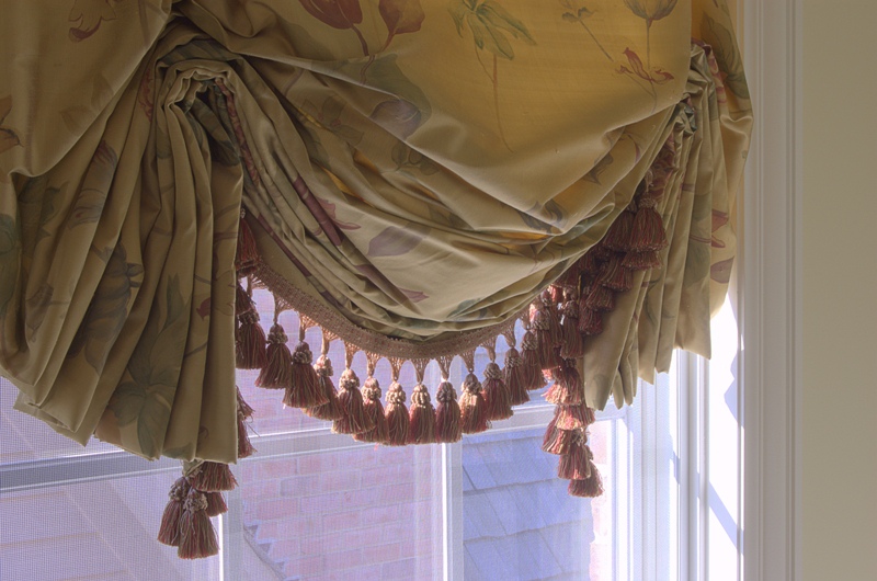 Fabric Shades custom draperies chicago